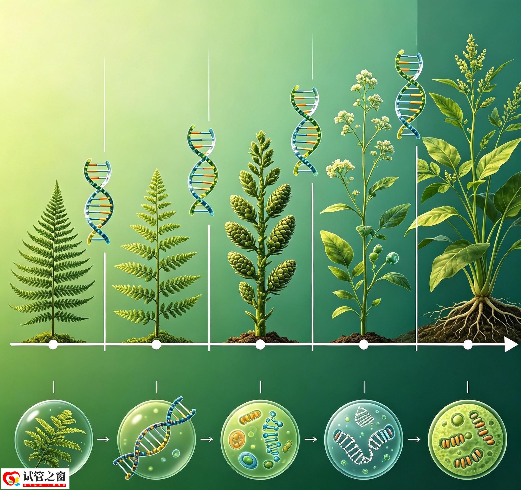古老基因调控图跨越三亿年植物进化史(图1)